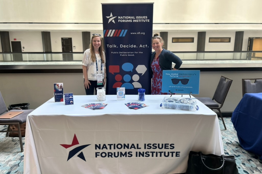 NIFI American Democracy Project Summit Booth 3×2